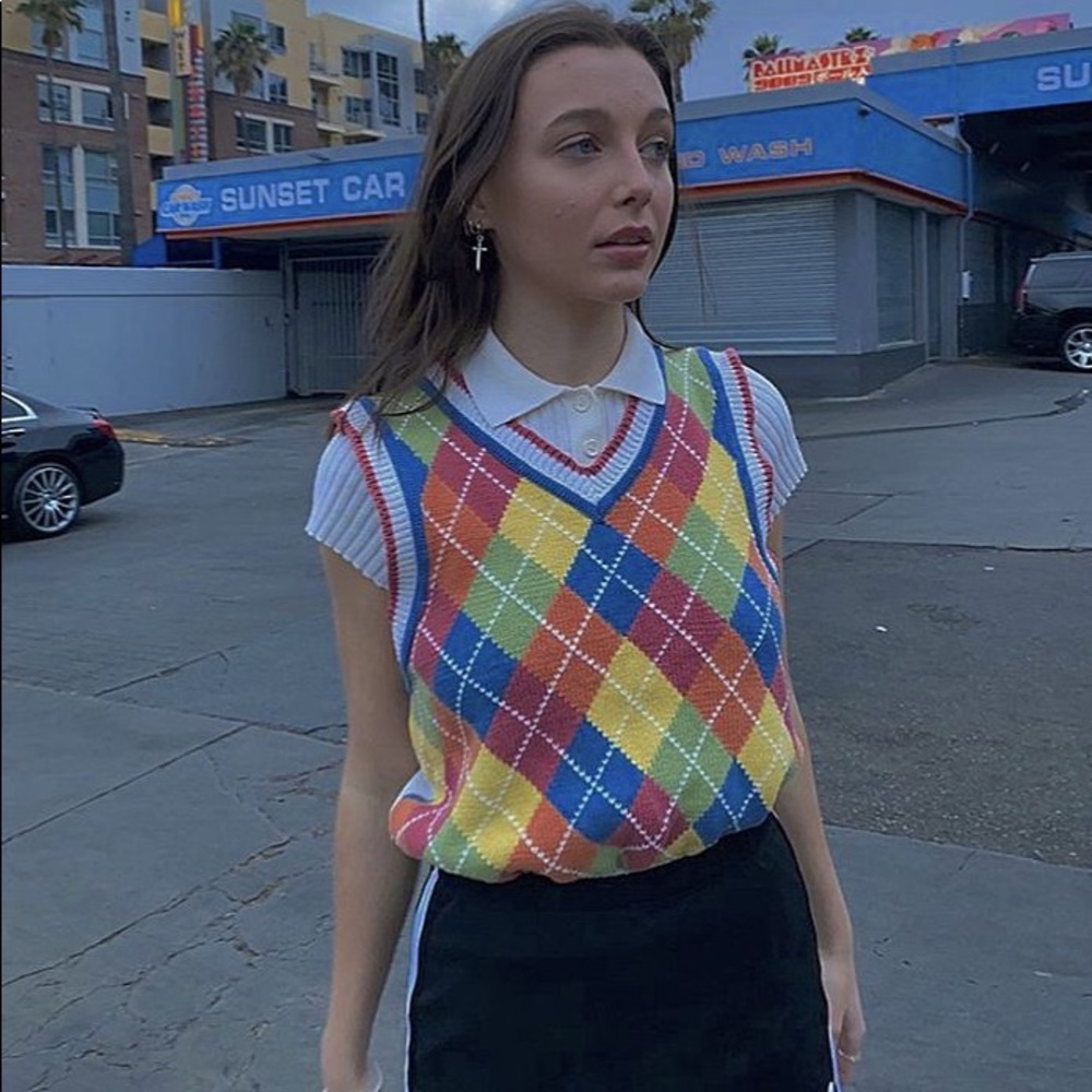 Emma Chamberlain Sweater Vest